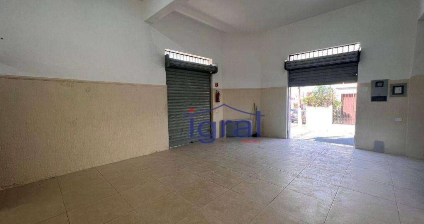 Salão para alugar, 80 m² por R$ 2.900,00/mês - Vila Guarani - São Paulo/SP