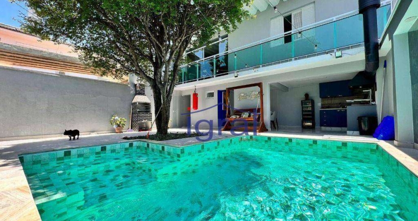 Casa térrea com piscina no Jabaquara, 3 dormitórios e 3 vagas, por R$2.000.000 - Jabaquara - São Paulo/SP