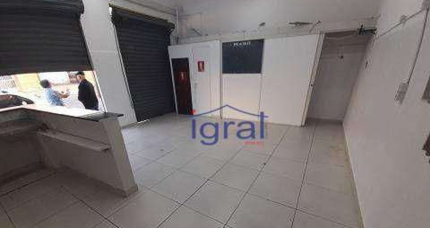 Salão para alugar, 55 m² por R$ 2.850,00/mês - Vila Guarani - São Paulo/SP