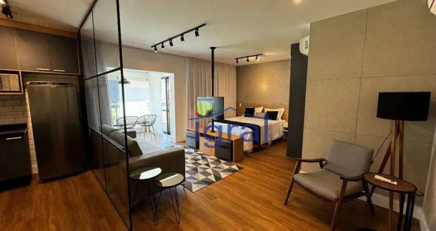Apartamento Garden com 1 dormitório para alugar, 77 m² por R$ 7.637,83/mês - Chácara Santo Antônio - São Paulo/SP