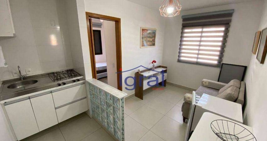 Studio com 1 dormitório para alugar, 25 m² por R$ 2.752,20/mês - Mirandópolis - São Paulo/SP