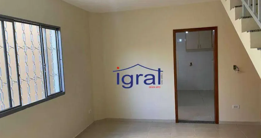 Sobrado com 2 dormitórios para alugar, 62 m² por R$ 2.604,33/mês - Vila Guarani - São Paulo/SP