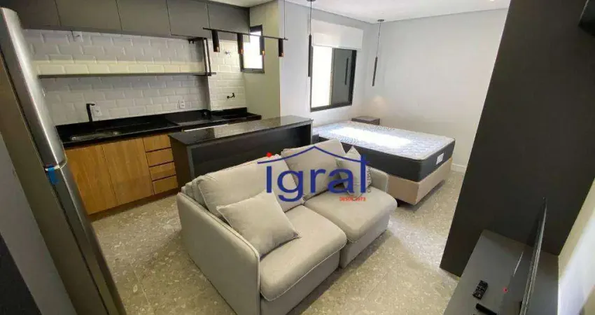 Studio mobiliado com 1 dormitório para alugar, 28 m² por R$ 3.000/mês - Jabaquara - São Paulo/SP