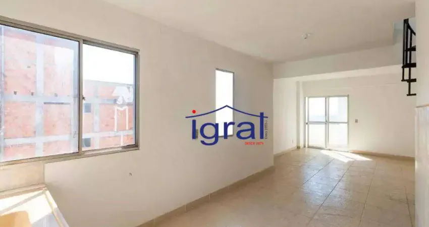 Cobertura com 1 dormitório para alugar, 132 m² por R$ 3.704,00/mês - Vila do Encontro - São Paulo/SP