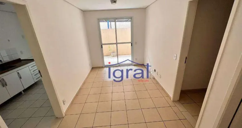 Apartamento com 1 dormitório para alugar, 60 m² por R$ 2.300,01/mês - Vila Guarani - São Paulo/SP
