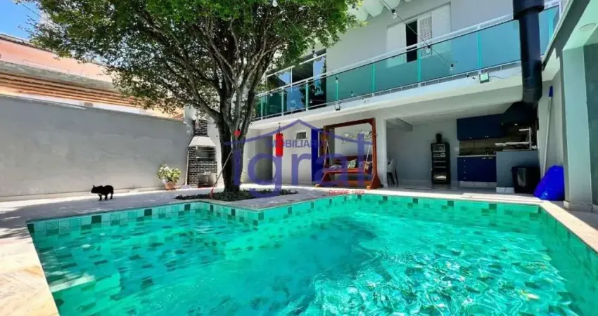 Casa térrea com piscina no jabaquara, 3 dormitórios e 3 vagas, por r$1.950.000 - jabaquara - são pau