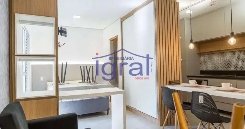 Studio mobiliado com 1 dormitório para alugar, 32 m² por r$2.350/mês - vila monte alegre - são paulo
