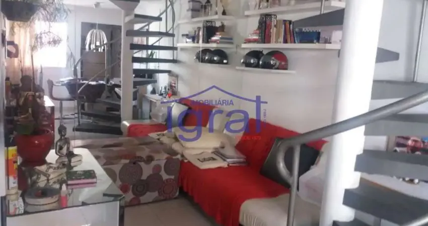 Apartamento duplex com 1 dormitório à venda, 97 m² por r$ 650.000,00 - vila guarani - são paulo/sp