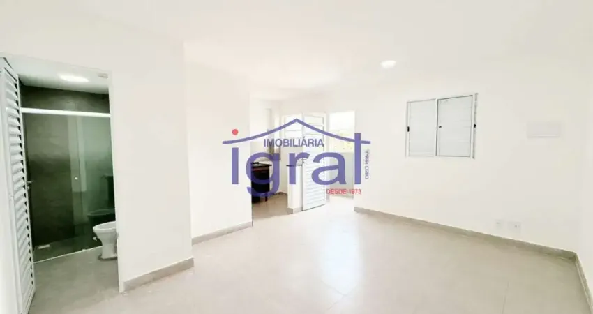 Kitnet com 1 dormitório para alugar, 30 m² por r$1.470,00 - vila do encontro - são paulo