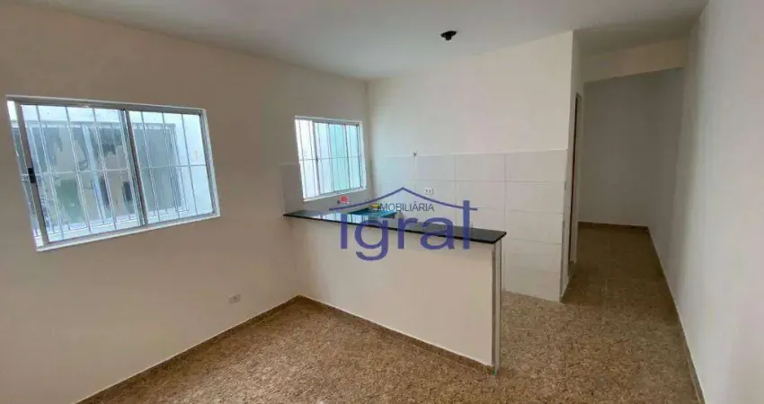 Casa com 2 dormitórios para alugar, 65 m² por R$ 1.595,00/mês - Vila Campestre - São Paulo/SP