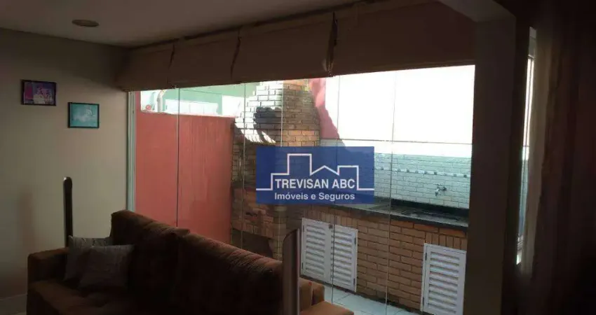 Sobrado à venda em condomínio fechado no demarchi/sbc 03 dorms, 04 vagas, quintal