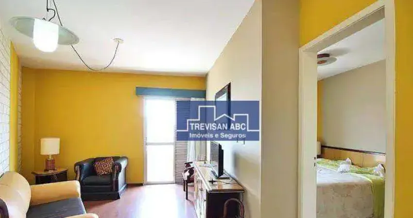 Apartamento com 1 dormitório à venda, 40 m² - chácara inglesa - são bernardo do campo/sp