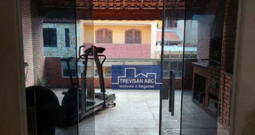 Sobrado com 3 dormitórios à venda, 178 m² - Piraporinha - Diadema/SP