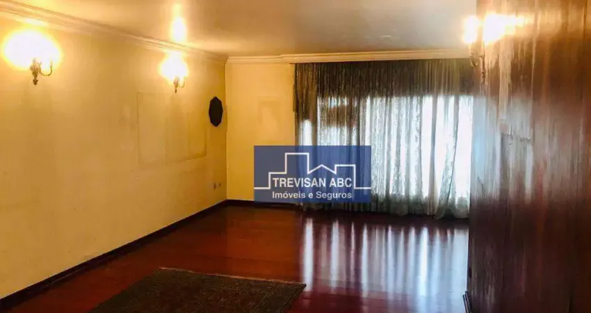 Sobrado residencial ou comercial para locação no centro/sbc - 03 dorms, 04 vagas, churrasqueira, imóvel vago