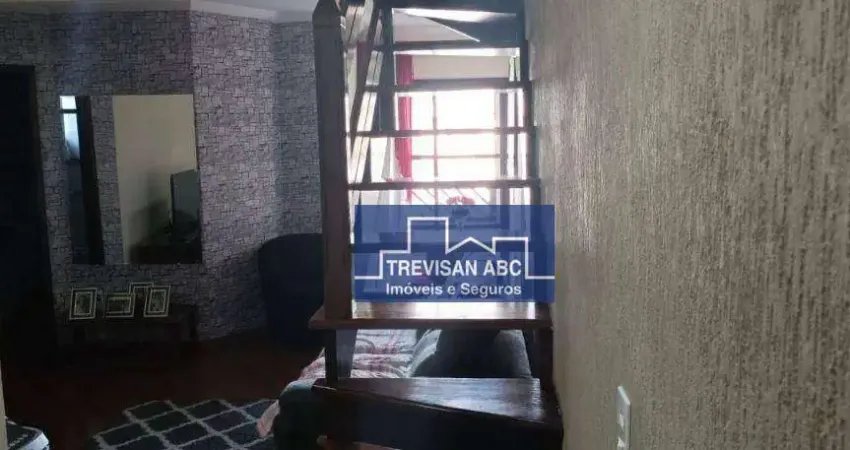 Cobertura com 2 dormitórios à venda, 100 m² - barcelona - são caetano do sul/sp