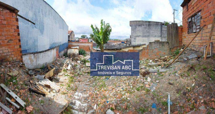 Terreno à venda, 250 m² - Dos Casa - São Bernardo do Campo/SP