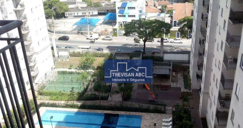 Apartamento com 2 dormitórios à venda, 52 m² - centro - diadema/sp