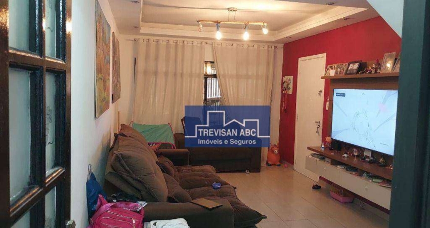 Sobrado com 3 dormitórios à venda, 110 m² - jardim calux - são bernardo do campo/sp