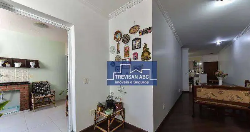 Apartamento à venda na vila gonçalves/sbc; 2 dorms; suite; 2 wc; 2 vagas cobertas; varanda gourmet; churrasqueira; 96m²