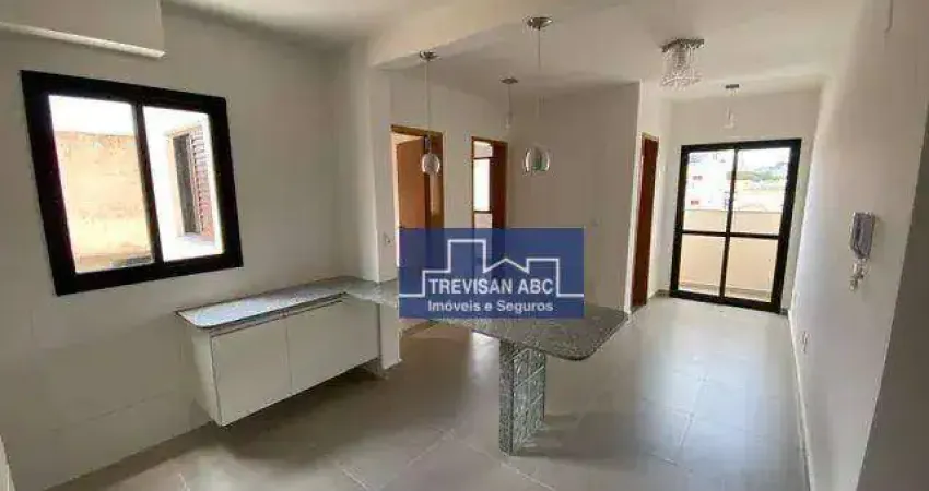 Apartamento com 2 dormitórios à venda, 43 m² - jardim ocara - santo andré/sp