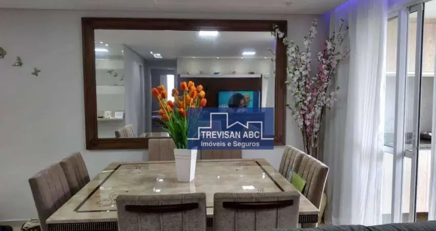 Apartamento com 2 dormitórios à venda, 52 m² - planalto - são bernardo do campo/sp