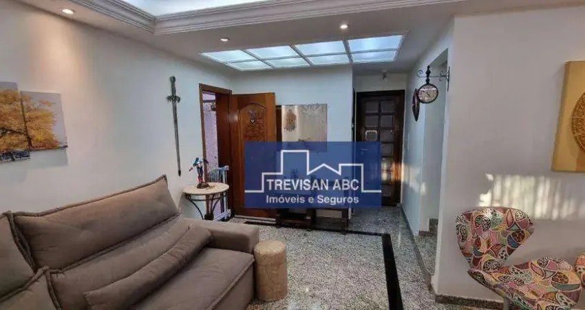 Sobrado com 3 dormitórios à venda, 200 m² - jordanópolis - são bernardo do campo/sp