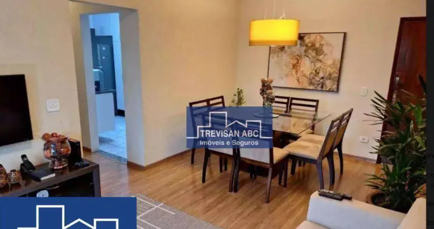Apartamento com 2 dormitórios à venda, 70 m² - jordanópolis - são bernardo do campo/sp