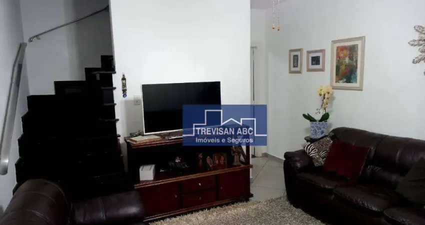 Sobrado à venda no valparaíso/santo andré / sp 02 dorms,sala de estar, sala de jantar, cozinha, 02 wcs, lavabo, 01 vaga de garagem,153m²