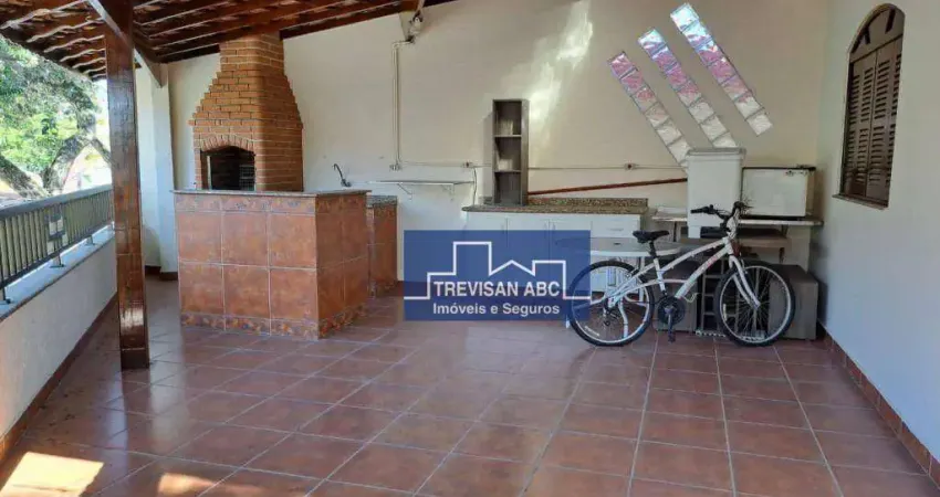 Sobrado à venda / vila curuçá – santo andré. 03 dorms, 01 suíte, 05 wc, churrasqueira, portão automático 204m²