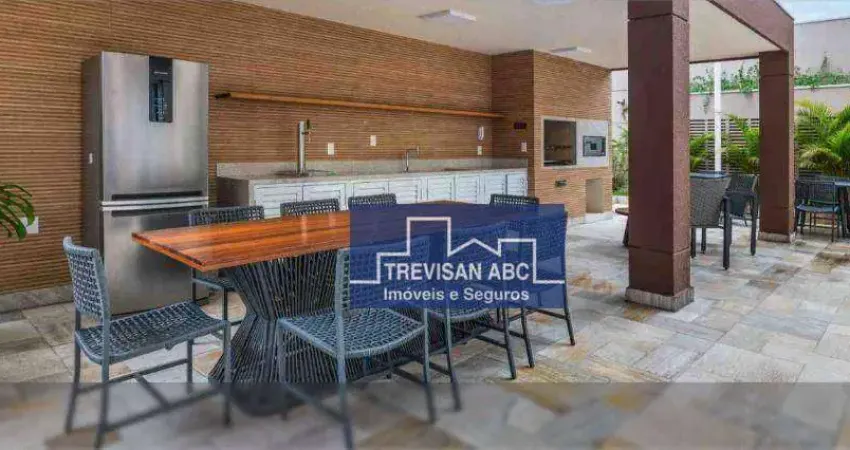 Apartamento à venda com 02 quartos sendo 02 suítes, 02 banheiros, sala integrada e cozinha planejada, nova petrópolis/sbc