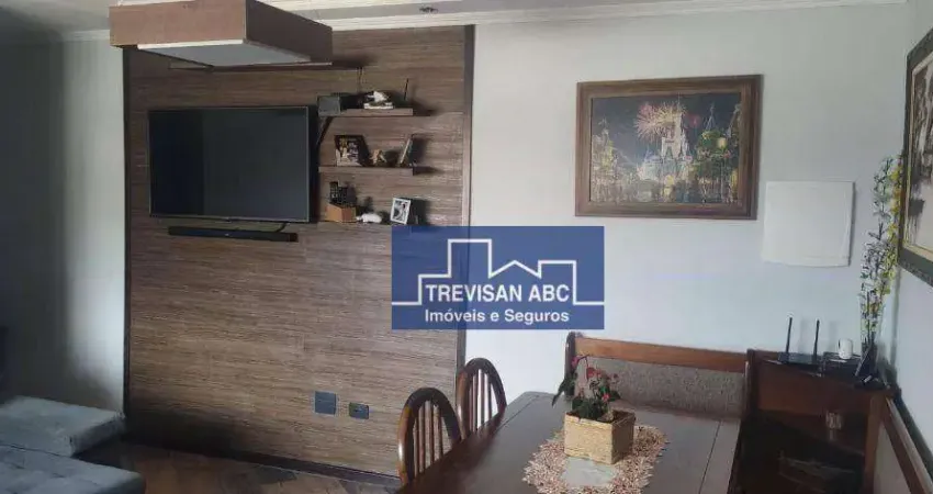 Cobertura com 2 dormitórios à venda, 176 m²- vila floresta - santo andré/sp