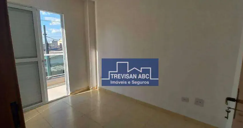 Apartamento com 2 dormitórios à venda, 58 m² - Vila Homero Thon - Santo André/SP