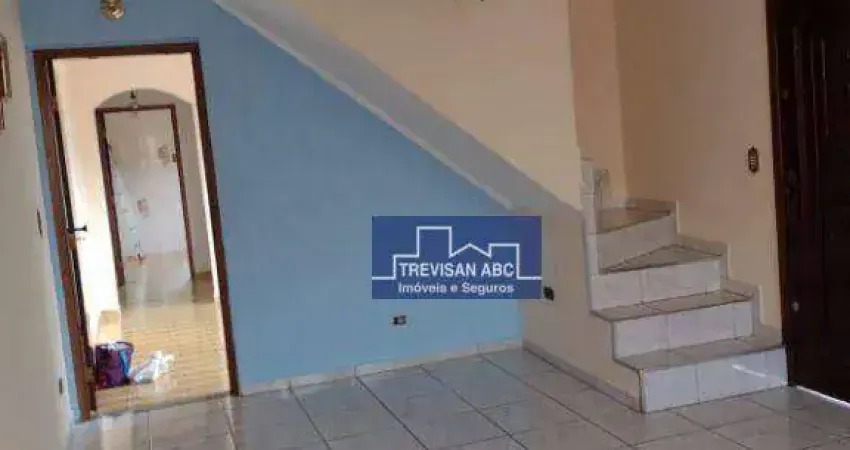 Sobrado à venda no jd. represa/sbc. 3 dorms; saca; cozinha com bancada; copa; 2 wcs; 3 vagas; 293m²; vago