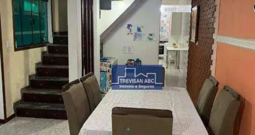 Sobrado com 3 dormitórios à venda, 233 m² - planalto - são bernardo do campo/sp