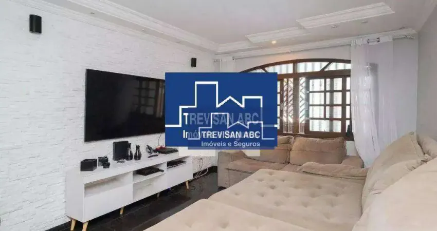 Sobrado com 3 dormitórios à venda, 250 m² - demarchi - são bernardo do campo/sp