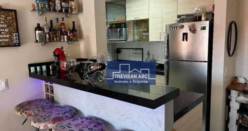 Apartamento com 2 dormitórios à venda, 75 m² - planalto - são bernardo do campo/sp