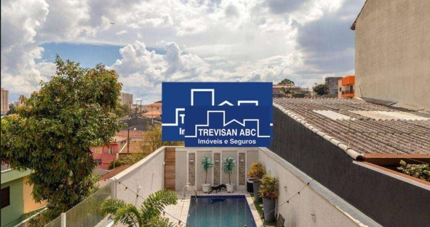 Sobrado com 3 dormitórios para alugar, 170 m² - Assunção - São Bernardo do Campo/SP