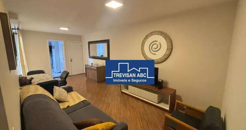 Apartamento com 3 dormitórios à venda, 89 m² - Campestre - Santo André/SP