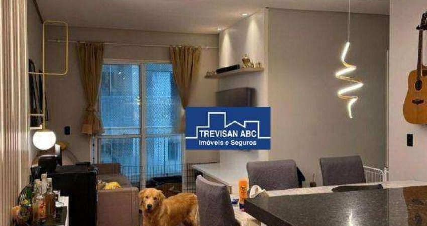 Apartamento com 3 dormitórios à venda, 74 m² - Planalto - São Bernardo do Campo/SP