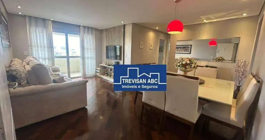 Apartamento com 2 dormitórios à venda, 76 m² - Jardim Santo Antônio - Santo André/SP