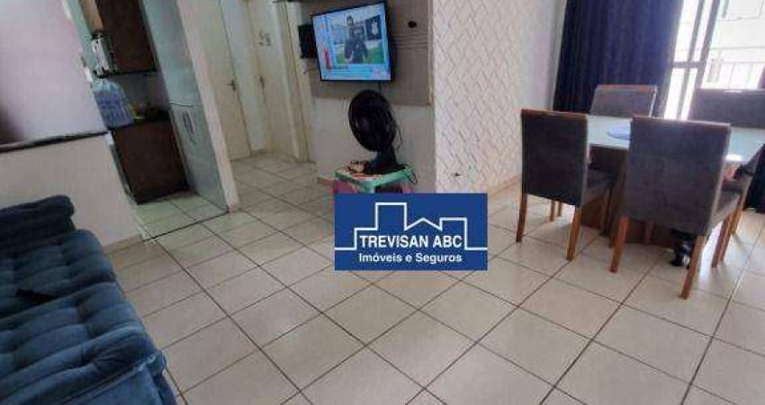 Apartamento com 2 dormitórios à venda, 61 m² - Jardim Santa Cristina - Santo André/SP