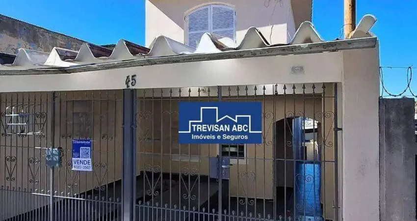 Sobrado com 2 dormitórios à venda, 130 m²- jardim alvorada - santo andré/sp