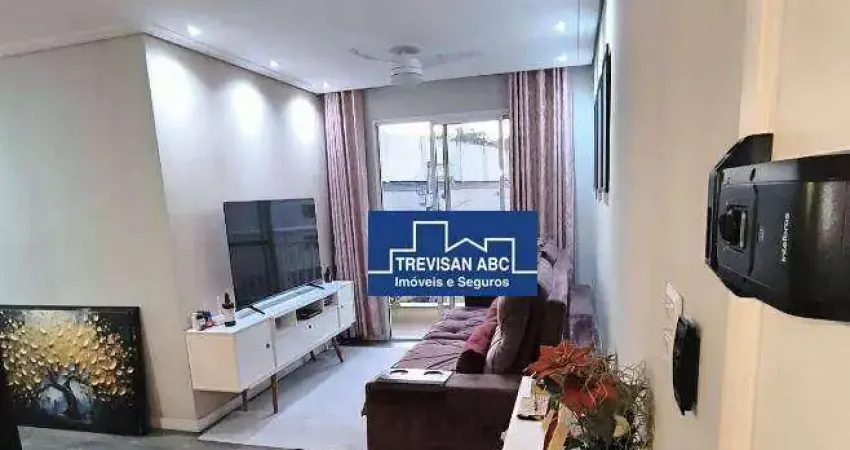 Apartamento com 2 dormitórios à venda, 52 m² - vila nogueira - diadema/sp