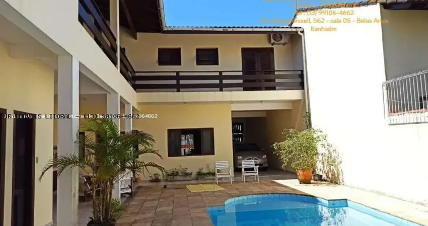 Casa para venda em itanhaém, cibratel l, 5 dormitórios, 4 suítes, 5 banheiros, 3 vagas