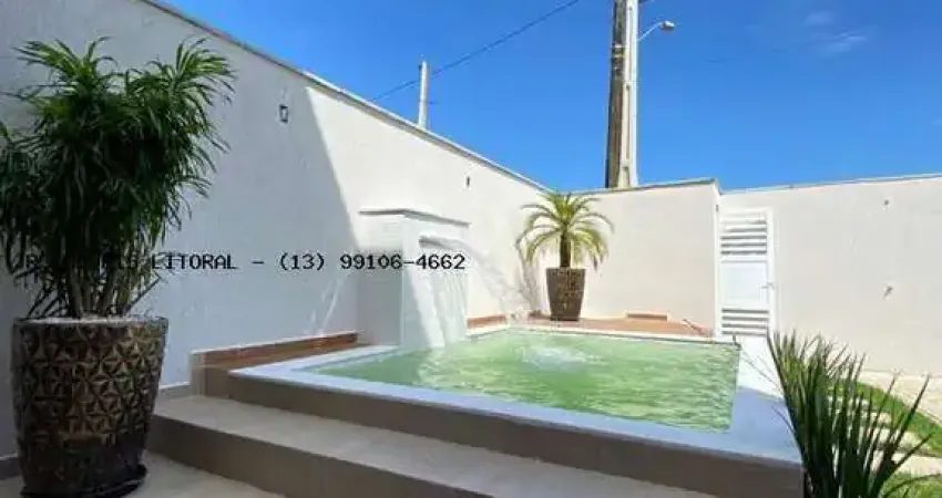 Casa para venda em itanhaém, jamaica, 3 dormitórios, 1 suíte, 2 banheiros, 2 vagas