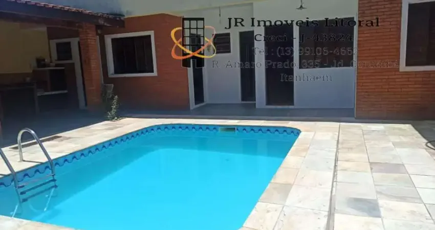 Casa para venda em itanhaém, jardim grandesp, 5 dormitórios, 2 suítes, 3 banheiros, 3 vagas