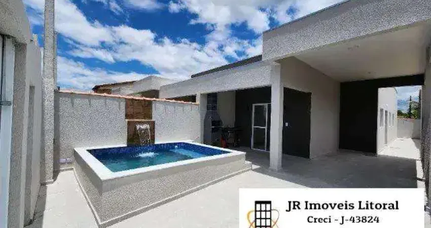 Casa térrea para venda em itanhaém, gaivota, 3 dormitórios, 1 suíte, 2 banheiros, 2 vagas