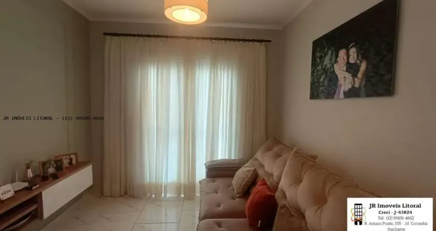 Apartamento para venda em praia grande, tupi, 1 dormitório, 1 banheiro, 1 vaga