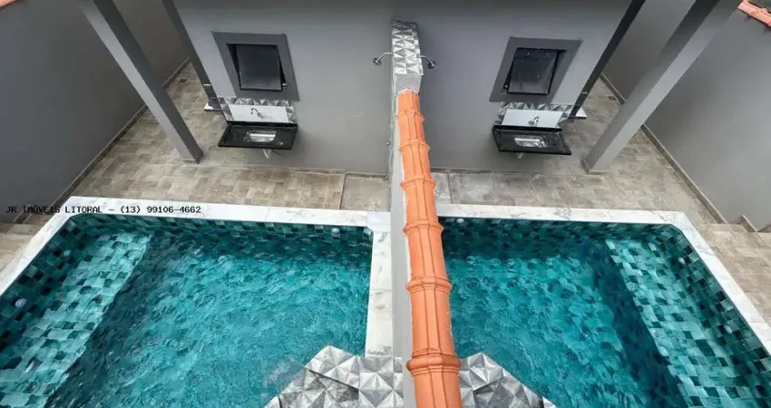 Casa para venda em itanhaém, tupy, 2 dormitórios, 1 suíte, 2 banheiros