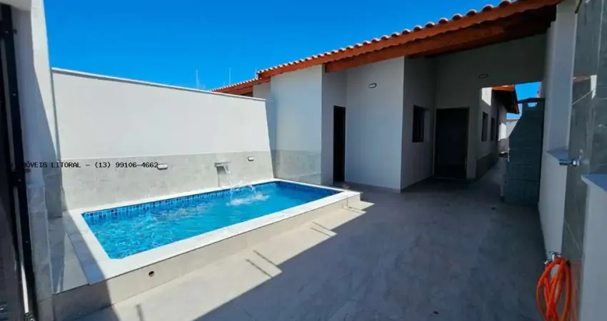 Casa para venda em itanhaém, bopiranga, 3 dormitórios, 1 suíte, 2 banheiros, 2 vagas